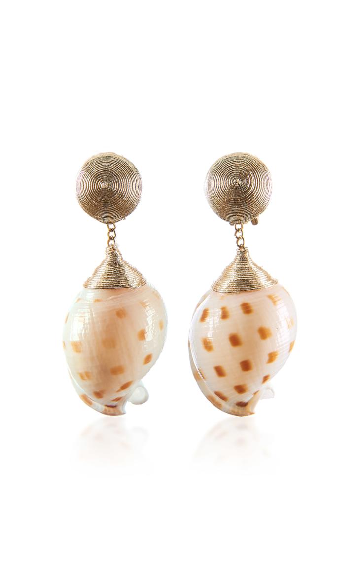 Rebecca De Ravenel Ophelia Gold Earrings