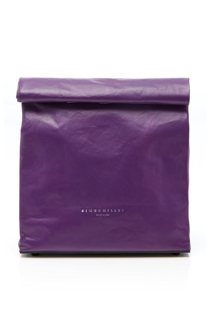 Simon Miller Lunchbag Lambskin Clutch