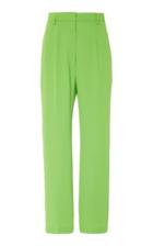 Mm6 Crepe Straight-leg Trousers