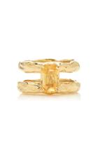 Fie Isolde Odette Yellow Sapphire Ring Size: 5