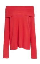 Sally Lapointe Off-the-shoulder Cashmere Sweater