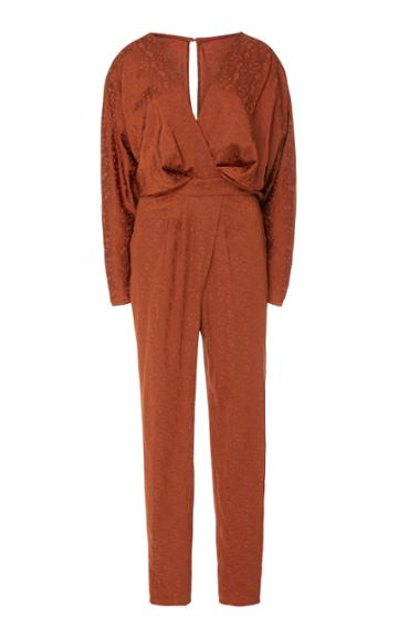 Johanna Ortiz Armonia Del Tiempo Jacquard Jumpsuit