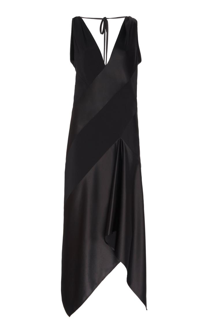 Moda Operandi Unttld Midi Cowl Back Bias Cut Dress Size: 4