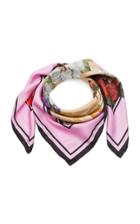 Dolce & Gabbana Flori Printed Silk Scarf
