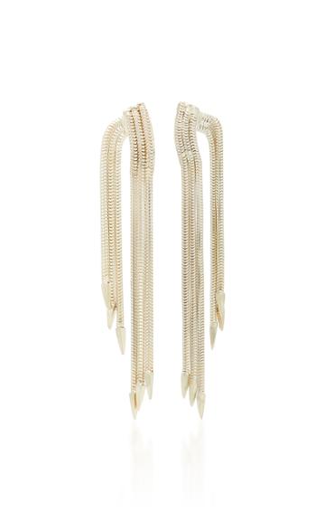 Lynn Ban Jewelry Snake Chain Earrings