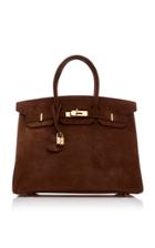Heritage Auctions Special Collection Hermes 35cm Chocolate Veau Doblis Suede Birkin