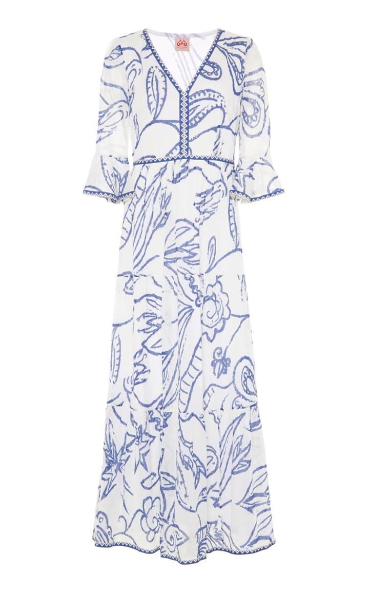 Le Sirenuse Positano Bella Paisley Maxi Dress