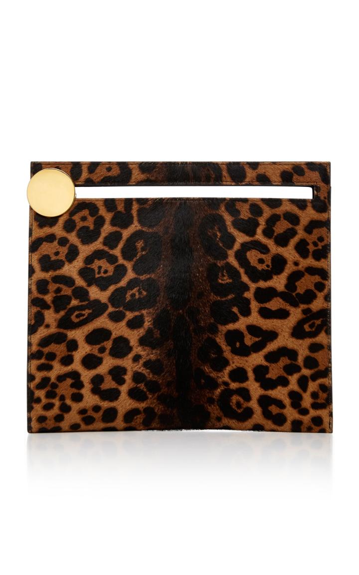 Bienen Davis Max Leopard Haircalf Clutch