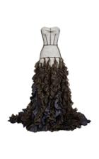Moda Operandi Maticevski Languish Ruffled Gown