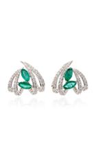 Hueb M'o Exclusive Emerald Wrap Earrings