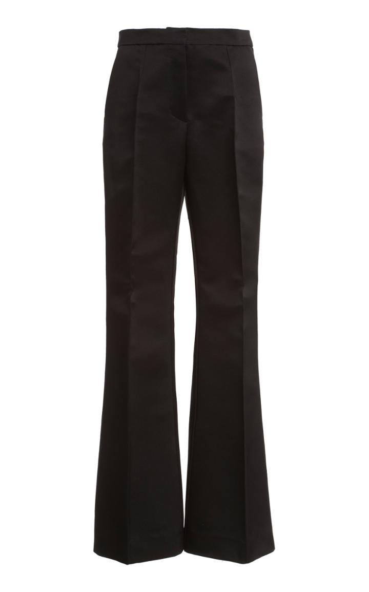 Moda Operandi Christopher Kane Tailored Wool Crepe Flared Trousers