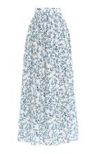 Moda Operandi Agua By Agua Bendita Tropic Acacias-print Linen Maxi Skirt