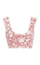 Marysia Swim Lehi Printed Bikini Top