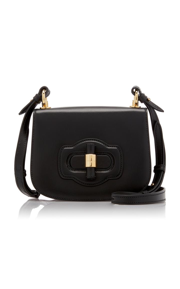 Moda Operandi Prada Turn-lock Leather Crossbody Bag