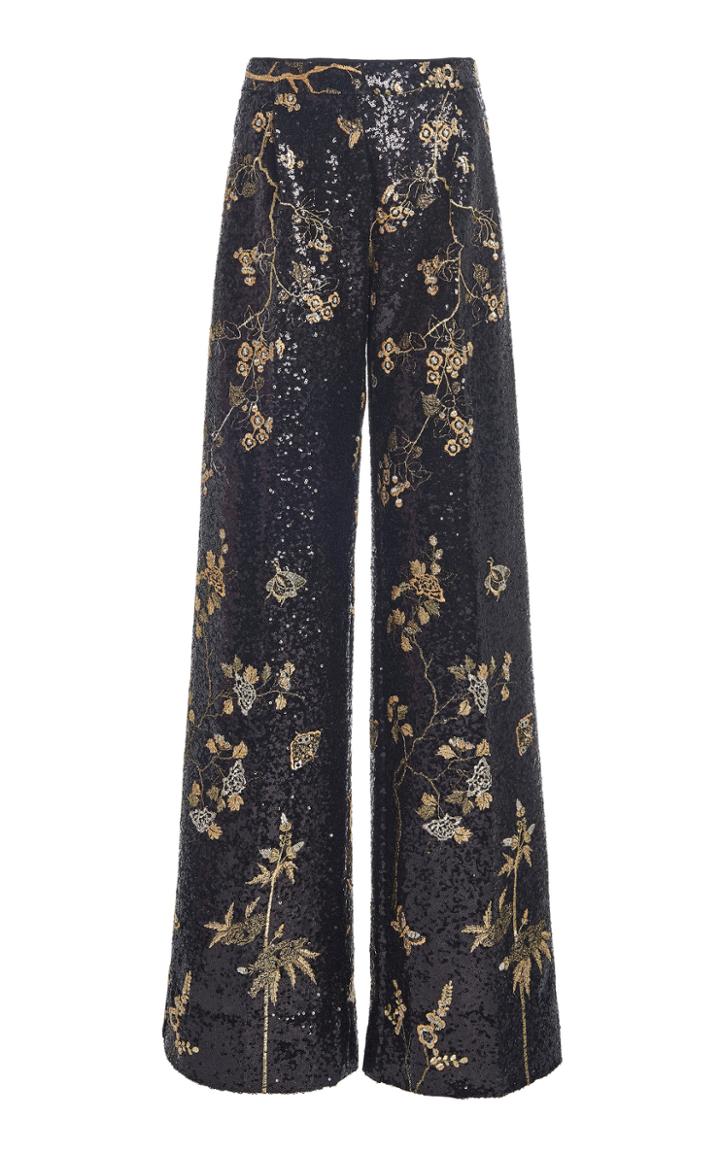 Moda Operandi Giambattista Valli Embellished Sequined Pants