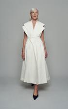Moda Operandi Emilia Wickstead Blythe Cotton-blend Wrap Dress
