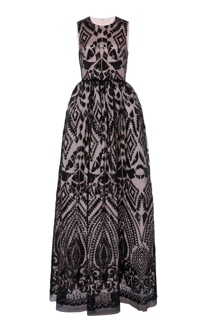 Huishan Zhang Beau Gown Sleeveless