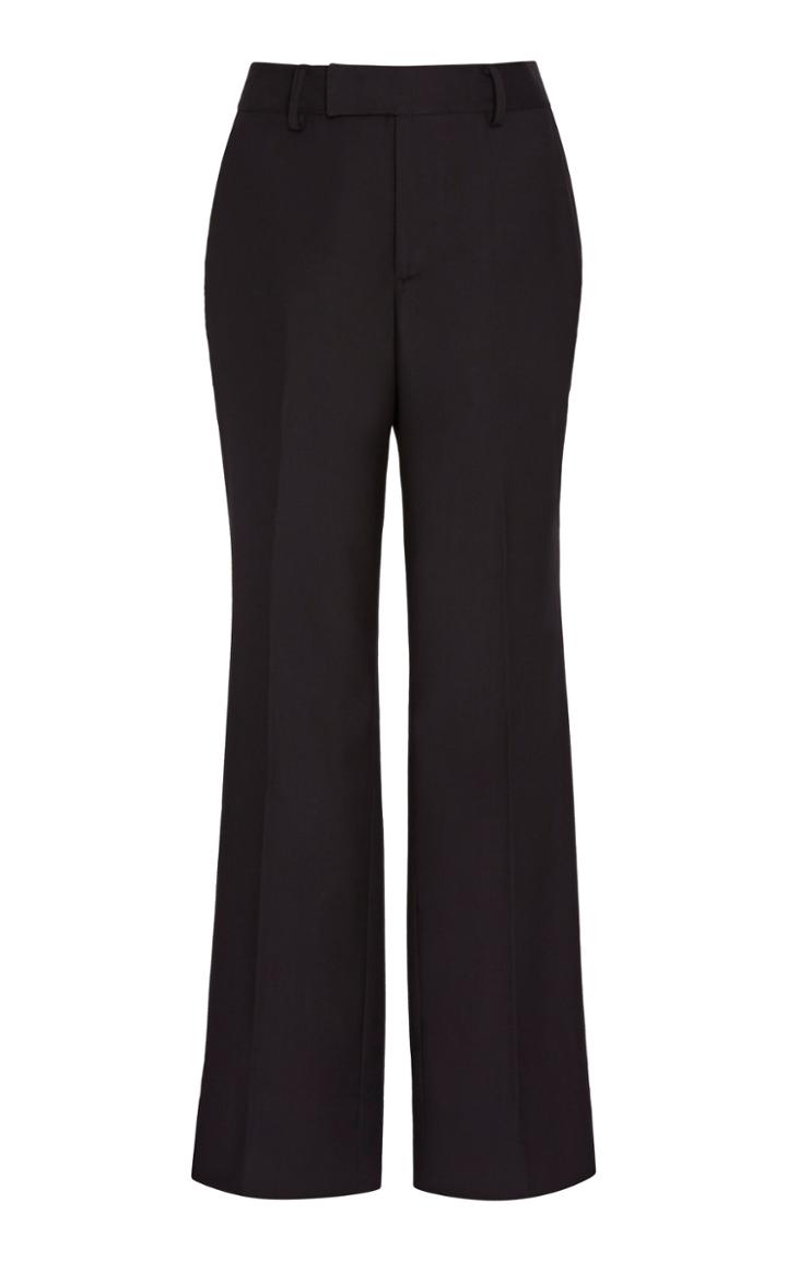 Moda Operandi Zac Posen Wool Straght-leg Pants Size: 2