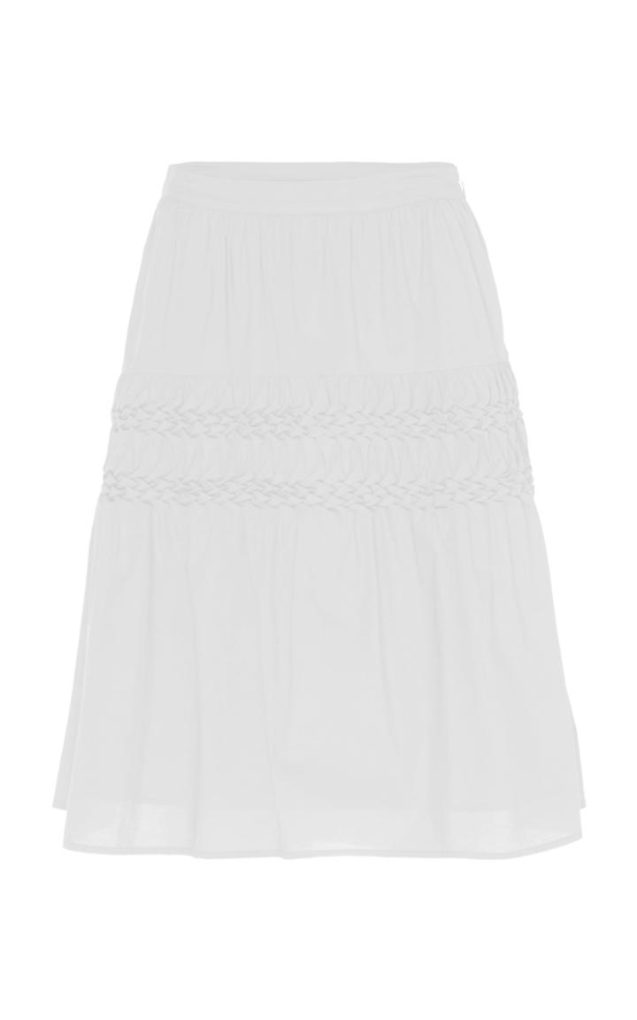 Merlette Castell Smocked Skirt