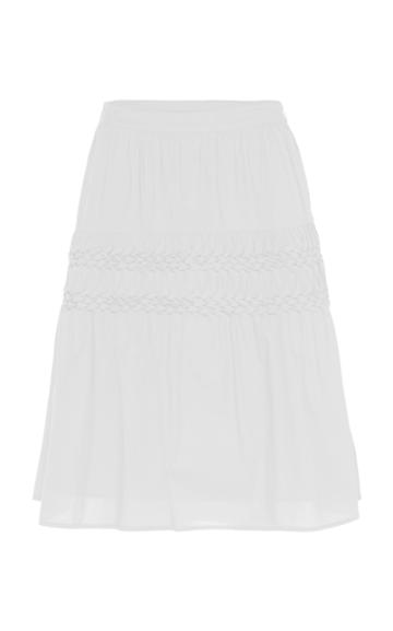 Merlette Castell Smocked Skirt