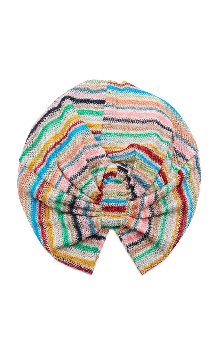 Missoni Mare Striped Stretch-knit Headwrap