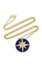 Theodora Warre Star Pendant Lapis Gold-plated Sterling Silver Necklace