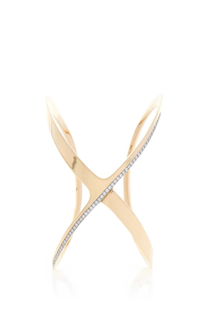 Antonini Siracusa Cuff In Yellow Gold