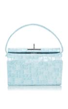 Gu De Milky Embossed Leather Bag