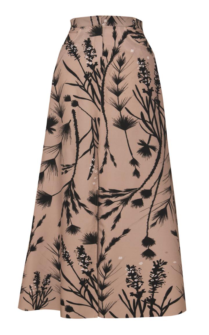 Moda Operandi Andres Otalora Dita Front Slit Maxi Skirt