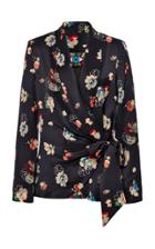 Moda Operandi Libertine Nina Simone Floral Wrap Jacket Size: Xs