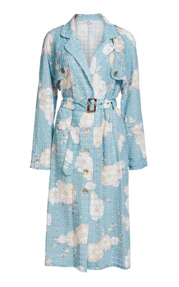 We Are Kindred Lulu Broderie Anglaise Cotton Trench