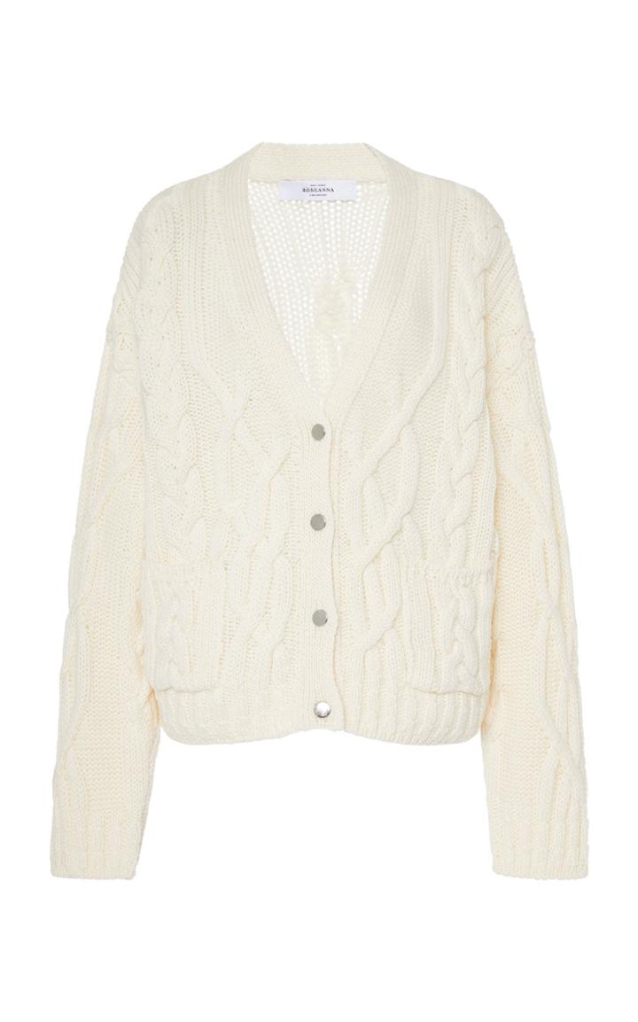 Roseanna Jefferson Wool Knit Cardigan