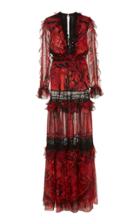 Zuhair Murad Kyogen Tiered Dress