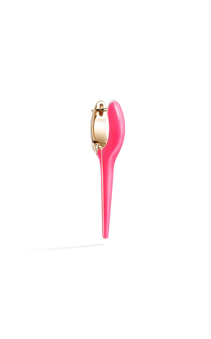 Moda Operandi Melissa Kaye Single Lola Needle Earring Small