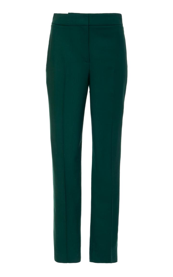 Oscar De La Renta Fitted Crop Pant