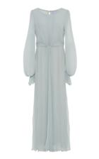 Moda Operandi Luisa Beccaria Soft Pleated Dress