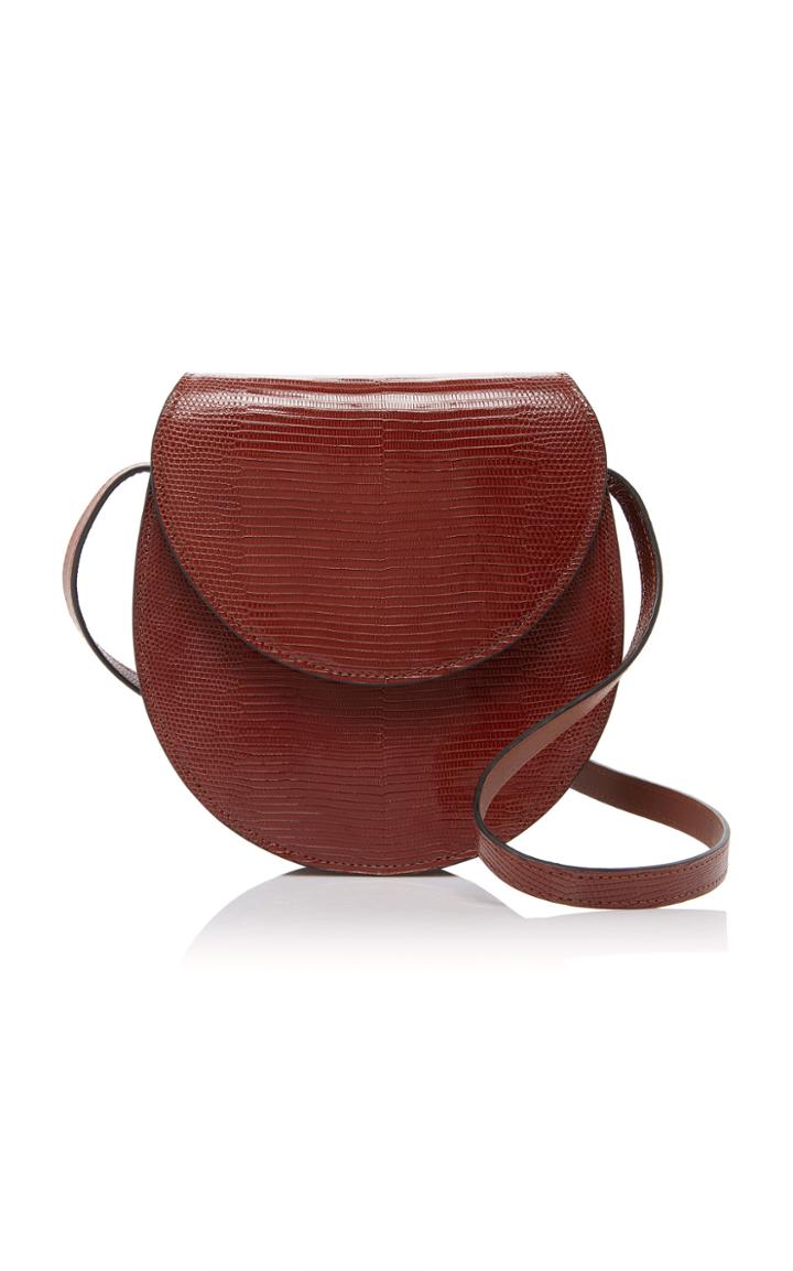 Moda Operandi Hunting Season Leather Saddle Crossbody Bag