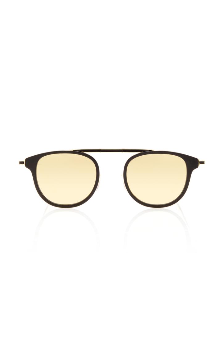 Garrett Leight Van Buren Aviator-style Sunglasses