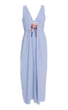 Flagpole Mabel Striped Cotton-blend Midi Dress