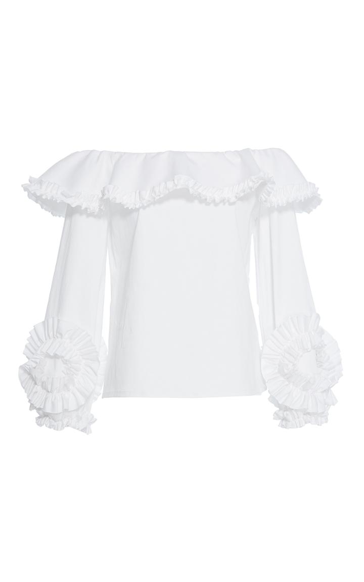 Alexis Regine Off Shoulder Ruffle Top