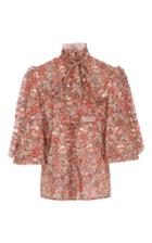 Caroline Constas Tie Neck Hope Blouse