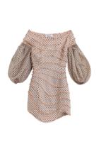 Zimmermann Painted Heart Contour Mini Dress