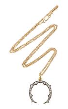 Sylva & Cie 18k Gold And Diamond Necklace