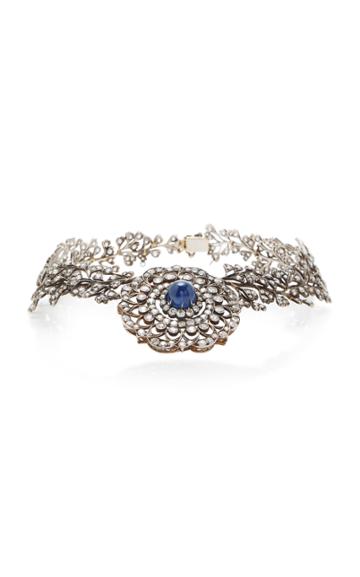 Moira Fine Jewellery Antique Sapphire And Diamond Necklace