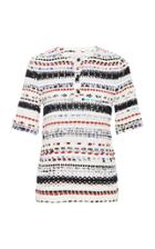 Novis Deary Crochet Short Sleeve Top