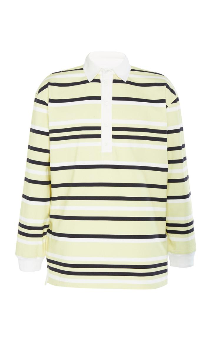 Jw Anderson Striped Rugby Jersey Polo Shirt