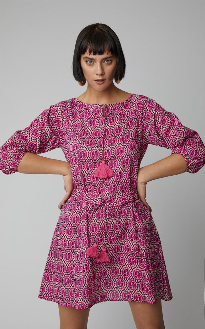 Figue Jules Print Cotton-voile Dress