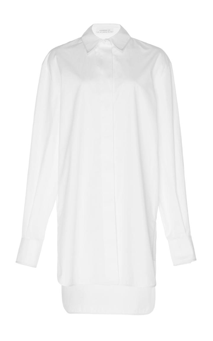 Andrew Gn Long Sleeve Tunic Shirt