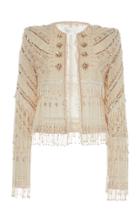 Zuhair Murad Tassel Embroidered Jacket