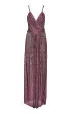 Dolce & Gabbana Sequin Wrap Gown